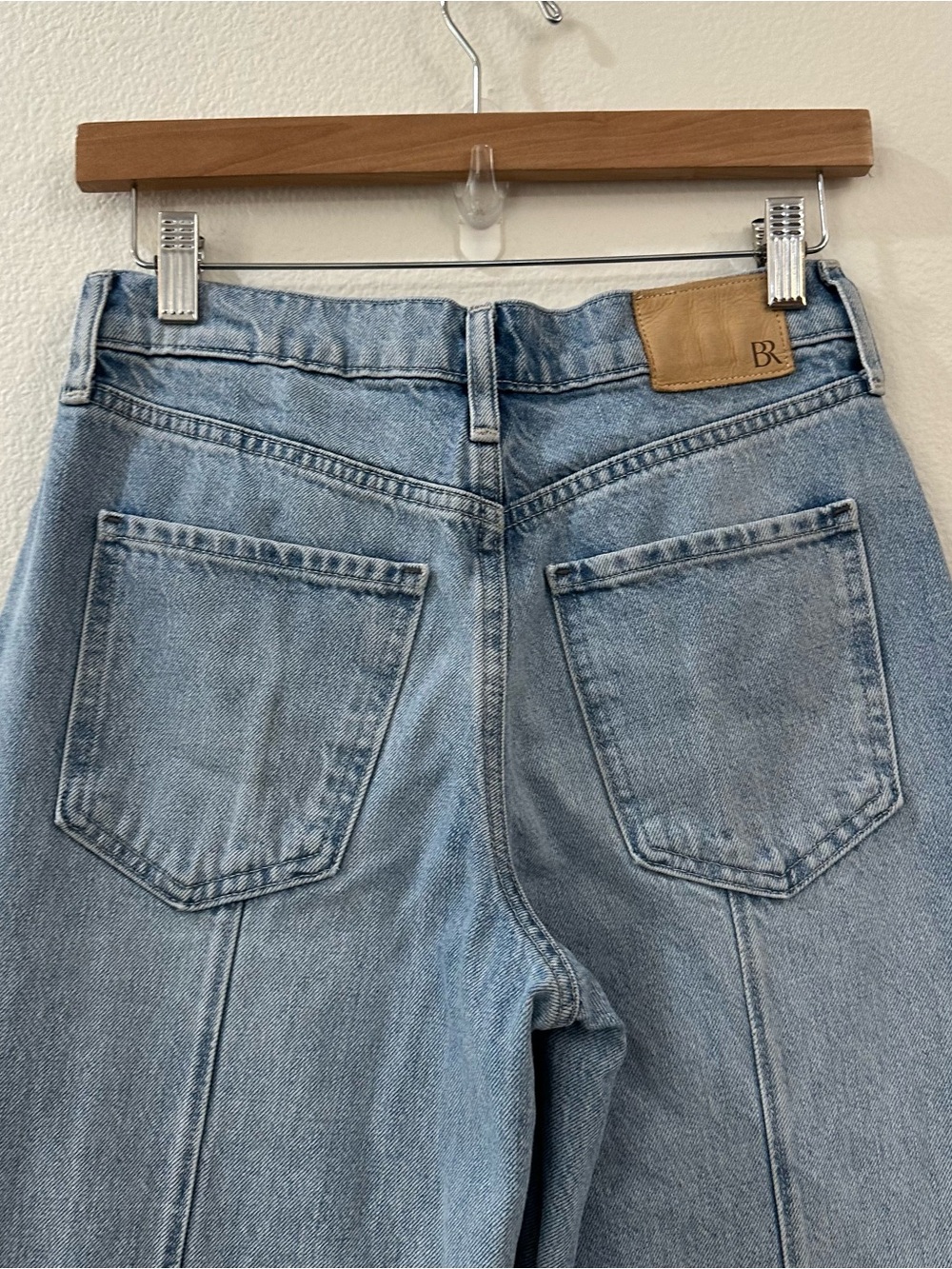 Banana Republic The Pintuck Jean Size 26P Wide Leg - Picture 8 of 11